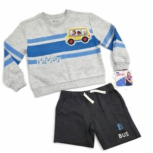 Miss Rachel 2-Piece Toddler Outfit Bus Set Size 3T NEW With Tags